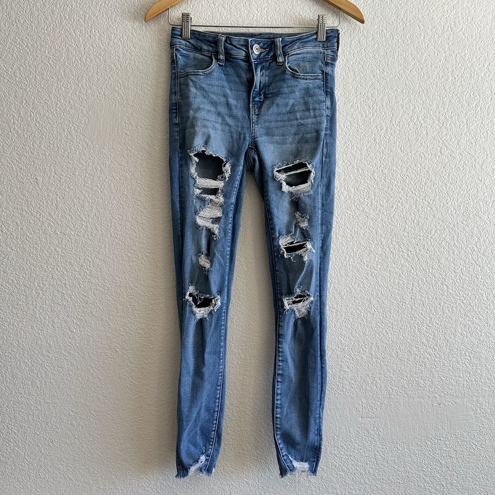 American Eagle Women's Juniors Size 4 Jeggings Ne(x)t Level Stretch